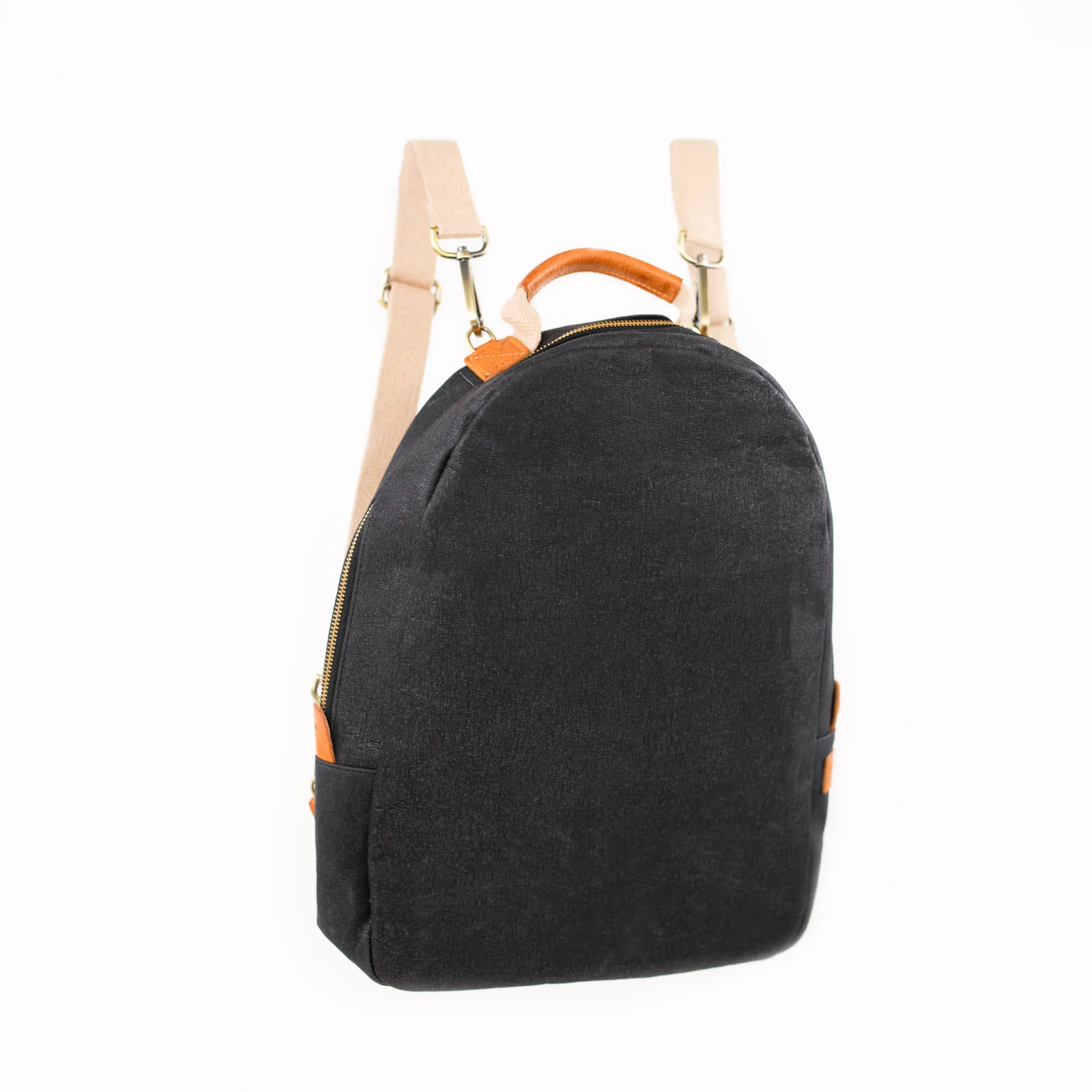 Washable Paper Memmo Backpack in Black