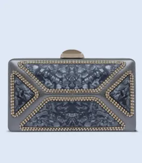 WB2502-GRANITE-Women Snazzy Clutch