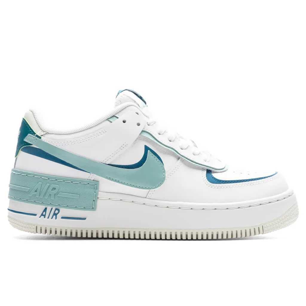 Women's AF1 Shadow - Summit White/Mineral/Industrial Blue