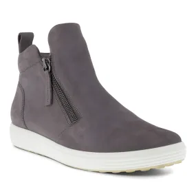 Women's Ecco Soft 7 Zip Boot Color: Gravity Moon