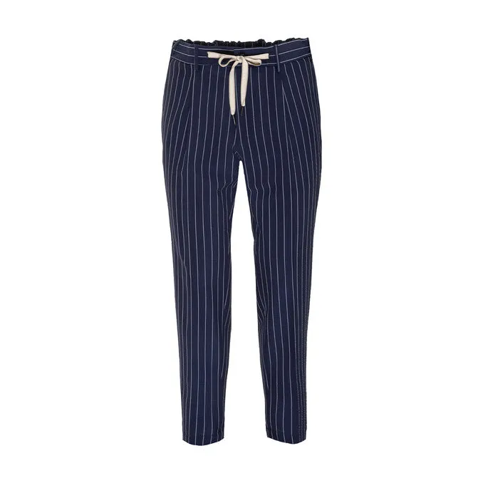 WOOL SUIT PINSTRIPE Man Blue