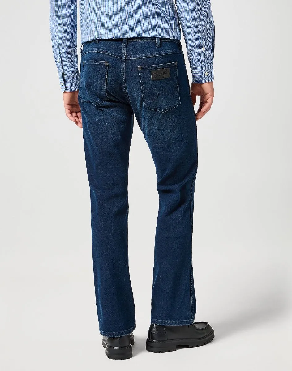 Wrangler Horizon Bootcut Denim Jeans Onyx Wash