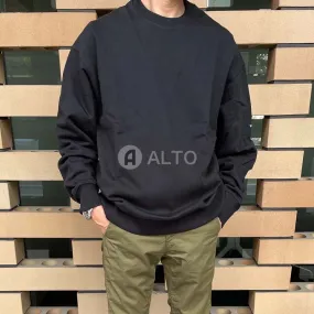 Y-3  |Long Sleeves Plain Cotton Logo Designers Sweatshirts