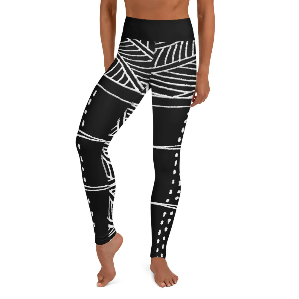 Yoga Leggings Marlin Story Black