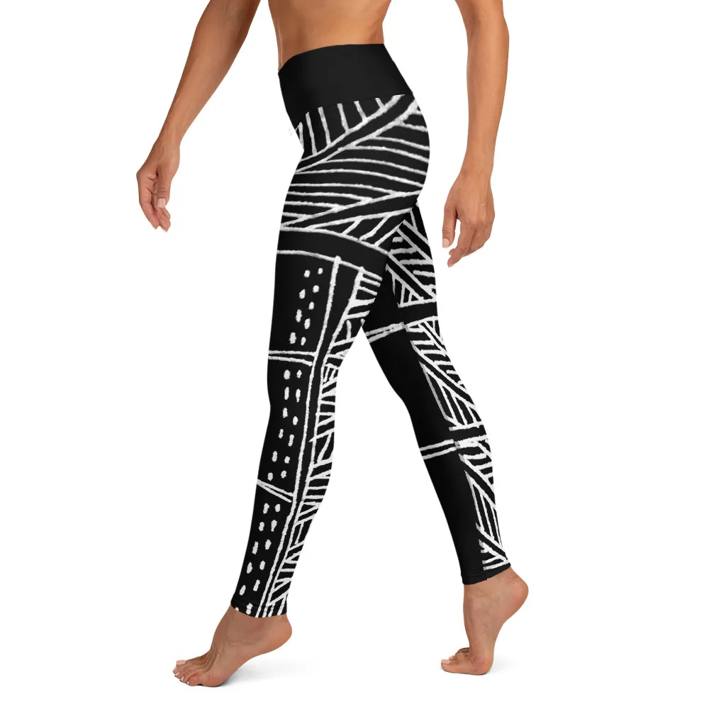 Yoga Leggings Marlin Story Black