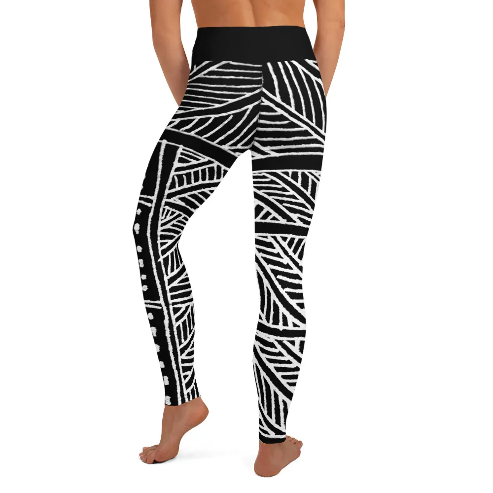 Yoga Leggings Marlin Story Black